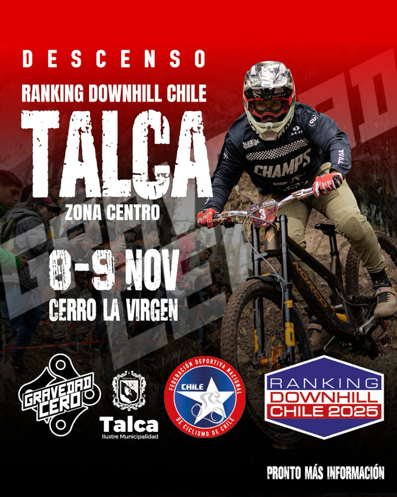 TALCA 2025 – Ranking Downhill Chile 2025