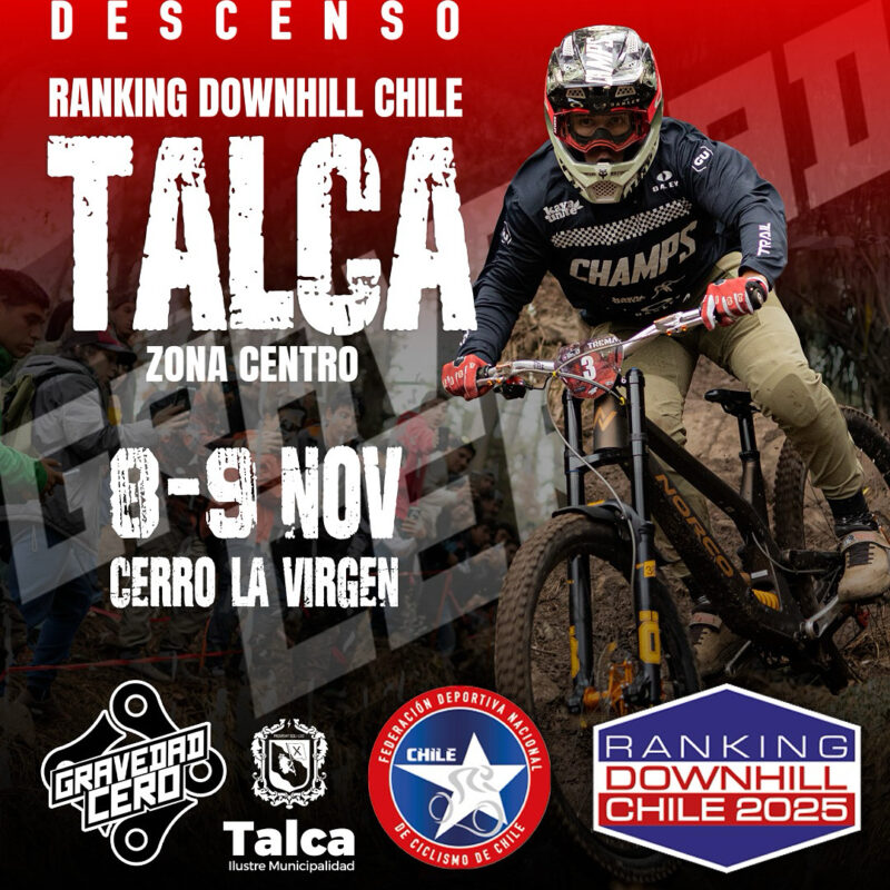TALCA 2025 – Ranking Downhill Chile 2025